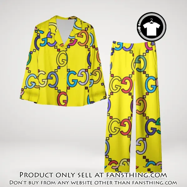 Trending luxury gc satin pajama set pjs1060 fst0729746